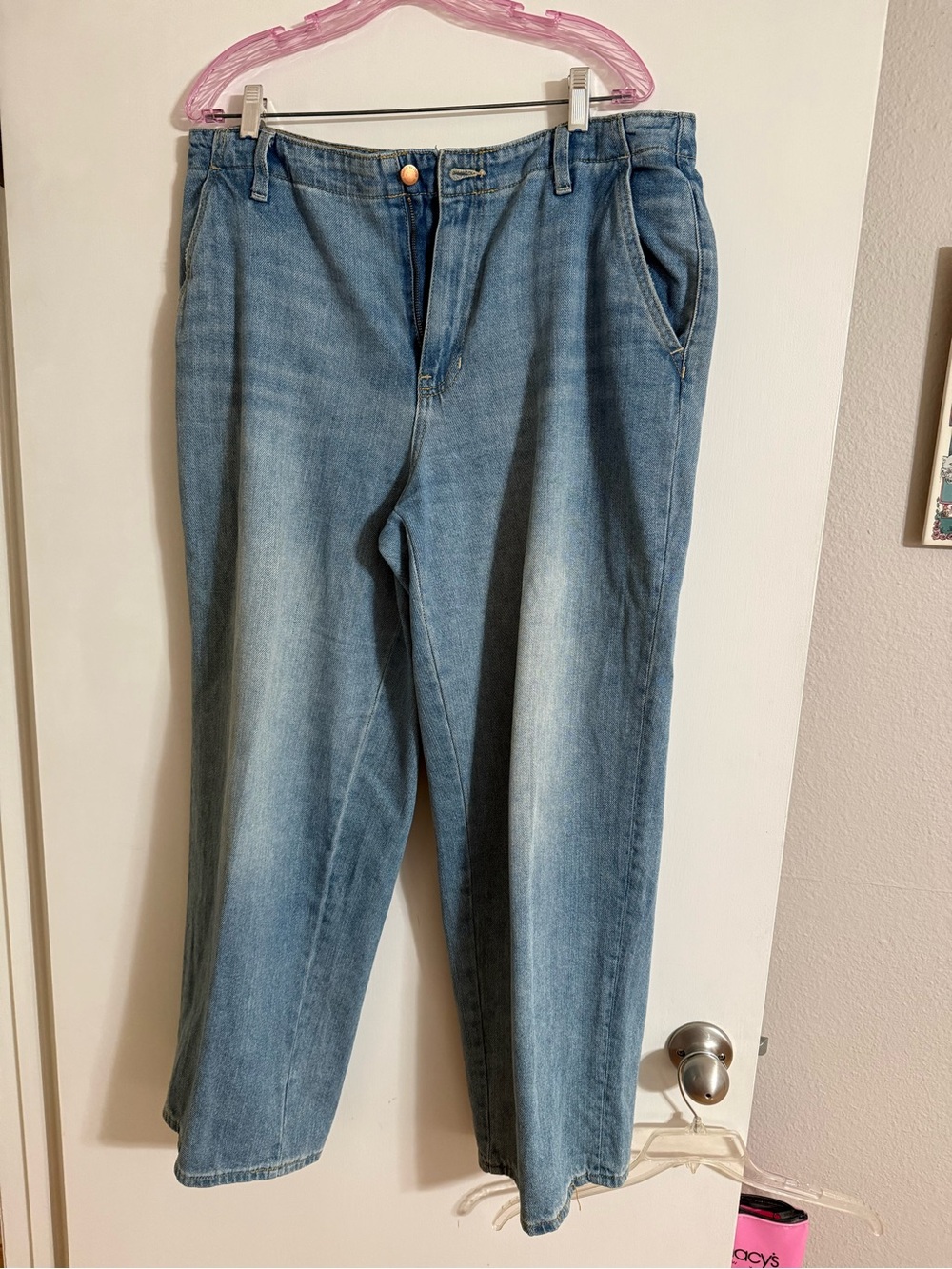 Light Blue Men's Relaxed Fit Jeans